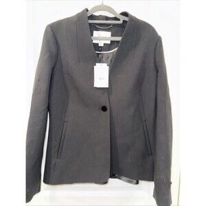 L.K. Bennett Black Blazer Sz 10 JK LOU